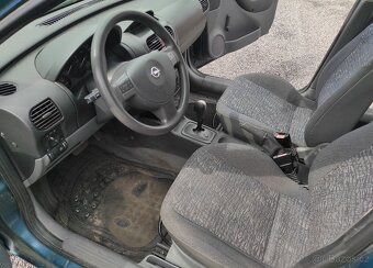 Opel Corsa C 1,2 55 kW automat, r.v. 5/2001, nová TK, 5 dv. - 10