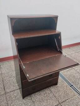 Rustikální nábytek, komoda z masívu, sekretář - 10
