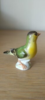 Porcelánová soška kohout Meissen - 10