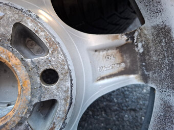 Alu kola 15" 5 x 112 ET 54, disk 6.5Jx15H2, ZIMNÍ PNEU - 10