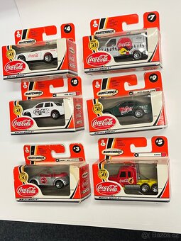 Sběratelské autíčko Coca Cola Matchbox - 10