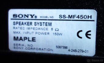 Domácí kino Sony SS-MF450H 5.1 + zesilovač STR-DE497 - 10