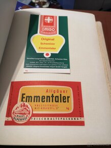 Sbírka etiket ze sýrů - 10