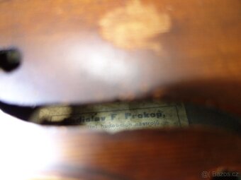 Staré housle Ladislav Fr. Prokop - 10