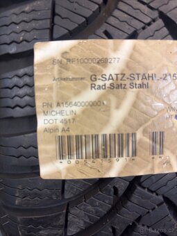 Mercedes benz GLA 215/60/17 Michelin Alpin A1564000000 - 10