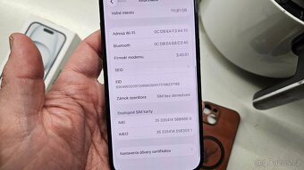 Apple iPhone 15 tmavý 128GB - aj vymením - 10