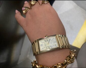Zlate hodinky 14k Geneve 93,91g -585 - 10