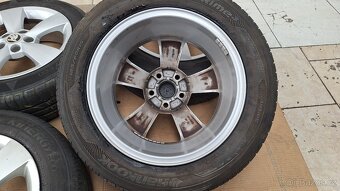 Alu kola Škoda 15" 5x100 letní pneu 185/60 R15 5-6mm Fabia - 10
