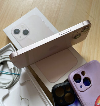 Apple Iphone 13 mini 128GB růžový / krásný stav / - 10