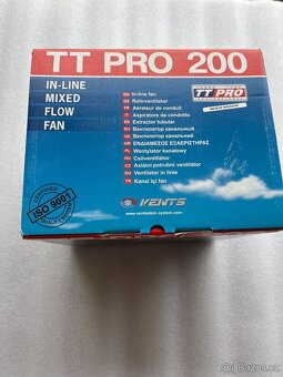 Ventilátor potrubní TT PRO 200 - NOVÝ - 10