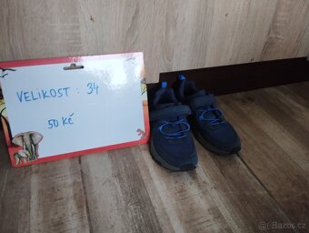 Boty kluk velikost 31,32,33 ,34 a brusle 24-31 a 29-32a - 10