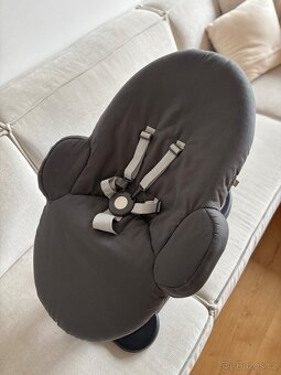 Stokke Steps Bouncer Herringbone Grey / Black Chassis - 10