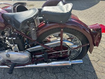 Triumph Speed Twin 500 OHV 1955 + sidecar - 10