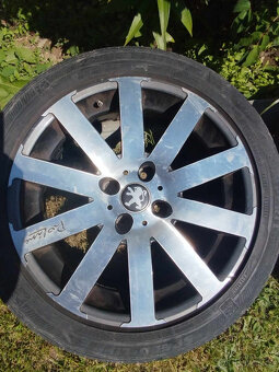 Letní gumy 225/45 R17 + alu kola 7,5Jx17H2 - 10