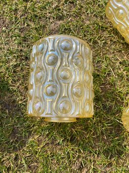 starý lustr stínidlo širm staré retro světlení lustr lampa - 10
