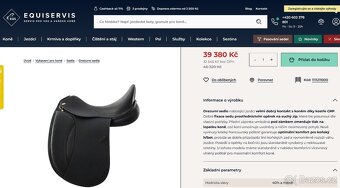 Drezurní sedlo KENTAUR KIRKE NOVÉ - 10