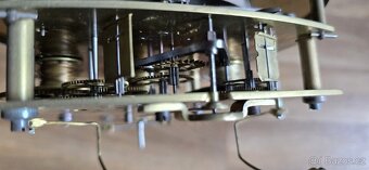 TŘÍZÁVAŽOVÉ STAROŽITNÉ PENDLOVÉ HODINY, VÍDEŇSKÉ - 10