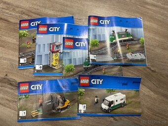 Lego City Nákladní vlak 60198 + koleje (2x 60205 + 60238) - 10