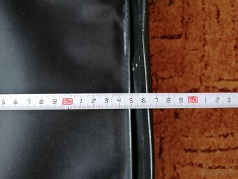 Retro koženkový kufr šedý - 10