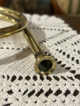 Historický lovecký/poštovní roh elegantní klenot - 10