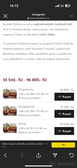 Luxusní kožené křeslo z Itálie – nové, nepoužité, PC 52 tis - 10