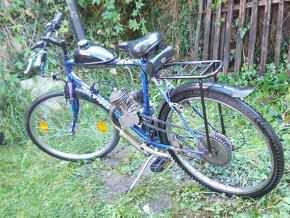 MOTO KOLO MOPED 80ccm cyklo velo PŘÍDAVNÝ MOTOR - 10