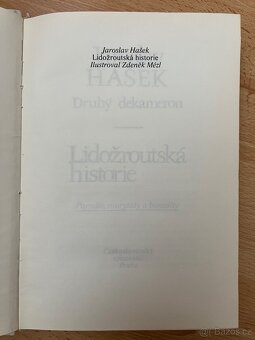 Jaroslav Hašek - první dekameron, druhý dekameron - 10