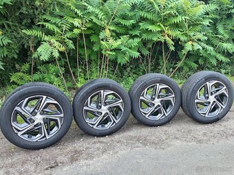 Originál ALU kola Hyundai i30 R16 + letní pneu - 10