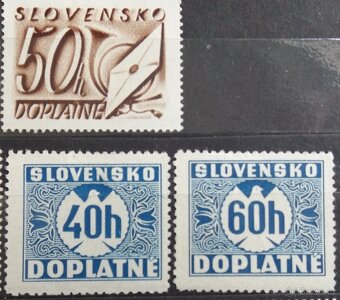 známky - Protektorát a Slovenský stát i jiné - 10