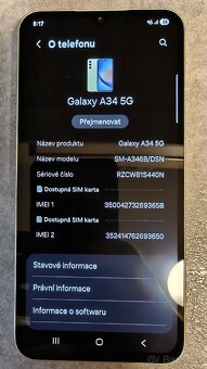 Samsung Galaxy A34 5G 6/128 GB - 10