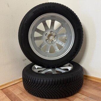 VW / ŠKODA 5x100 R16 ET45+CELOROČNÍ 195/60R16 7,5mm - 10