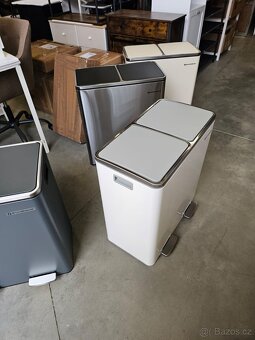 Nový recyklační odpadkový koš 2x15 litrů - 10