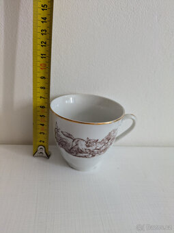 Porcelánová sada 6 šálků s podšálky (Horní Slavkov) - 10