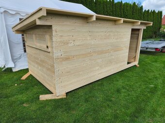 Přístřešek pro hospodářská zvířata 4x2m - 10
