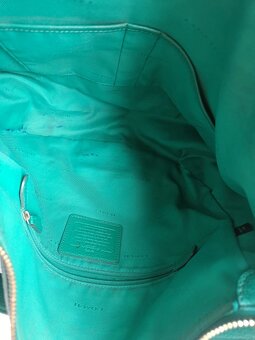 Zelená kabelka Coach - 10