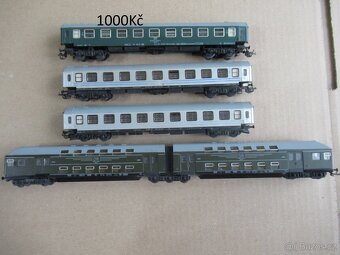 TT - železnice vláčky, mašinky - modelová železnice - 10