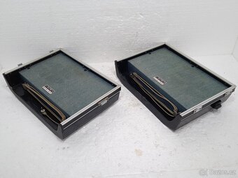 Crown SCP/71FW retro rádio gramo kazetový magnetofon - 10