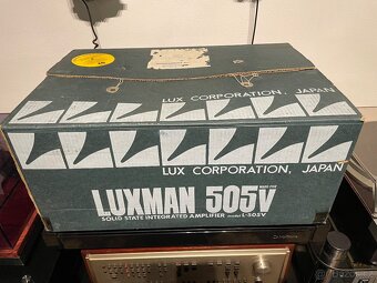 integrovaný zesilovač LUXMAN L-505V - 10