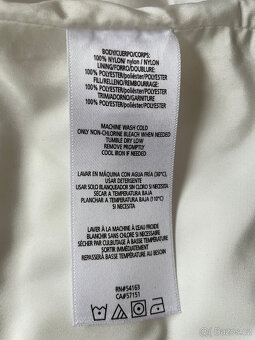 Nová bílá prošívaná vesta Calvin Klein Performance M - 10