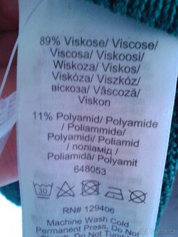 Teplé úpletové šaty 44/46 - 10