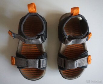 Dětské šedé sandály Keen vel.25/26 hezký stav - 10