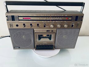 Radiomagnetofon/boombox Saba RCR 756, rok 1980 - 10