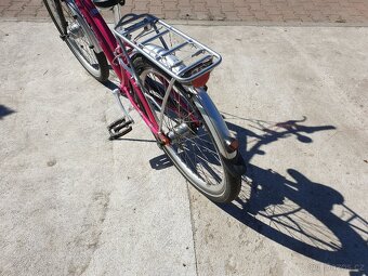 Prodám Dětské KOLO 24'' PUKY RŮOVÉ a MODRÉ JAK NOVÉ - 10