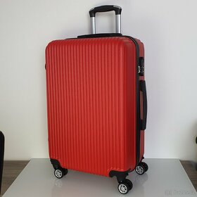 Cestovní skořepinové kufry - nové - 10