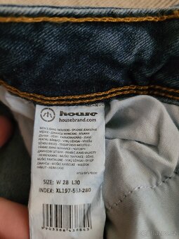 Pánské modré skinny džíny zn. House, vel. S - 10