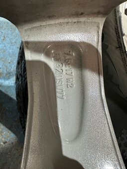 Alu 5x120 R17, zimní pneu 225/60/17, BMW X3 - 10
