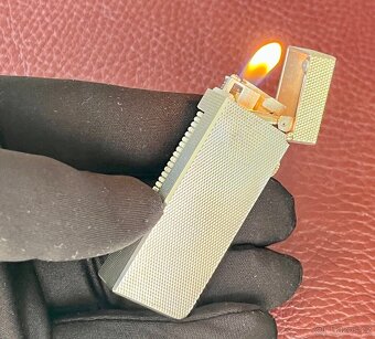🔥 Dunhill Rollagas Zapalovač 80' léta, vzor Barley 🇨🇭 - 10
