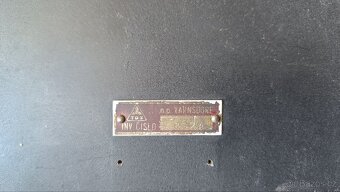 Psací stroj 500,- - 10