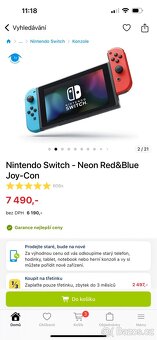 Nintendo Switch - Neon Red&Blue Joy-Con - 10