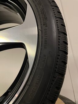 Original zimni alu kola Mercedes C r18 W205 S205 98% - 10